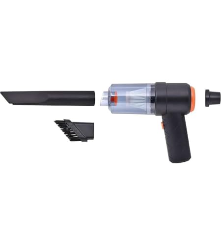 CFadda ASPIRAL 101 Aspiratore e Soffiatore 2in1 Portatile, Ricaricabile USB, con Filtro Lavabile, per Casa e Auto