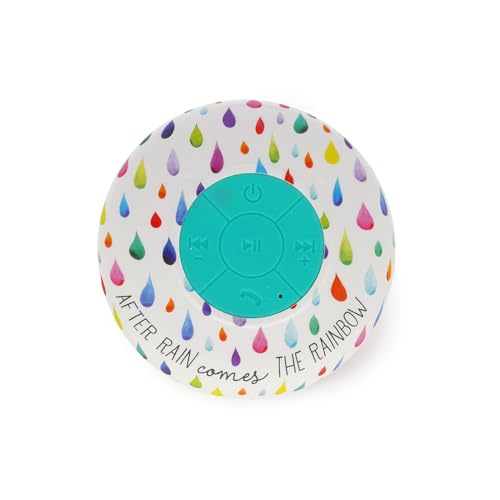 Legami - Vivavoce e Speaker Wireless Resistente all'Acqua, Singing in the Shower, After Rain, con Ventosa Removibile, Microfono Integrato, Cavo Type-C di Ricarica Incluso