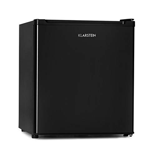 KLARSTEIN Garfield Eco - Congelatore Verticale, Freezer a Cassetti, Congelatore a Cassetti, 34 Litri, 117 kWh/Anno, 2 Livelli, 41, Ripiano Rimovibile, Libera Installazione, Salvaspazio, Nero