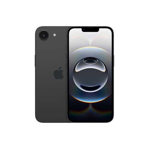 Apple iPhone 16e 128 GB: progettato per Apple Intelligence, con chip A18, un&rsquo;autonomia grandiosa, fotocamera Fusion da 48MP e display Super Retina XDR 6,1''; Nero