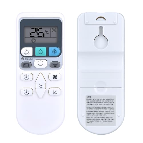 GOUYESHO Telecomando di ricambio RAR-5F1 RAR-3V2 RAR-2P2 RAR-3U1 per condizionatore Hitachi RAS-10GH5 RAC-14GH5 RAC-08AH1 RAR-2SP1 RAR-2P1 RAR-5F1 RAS-14GH5 RAC-10KHHH 3 RAS-14KH3 RAC-14GH5 RAC-14GH5
