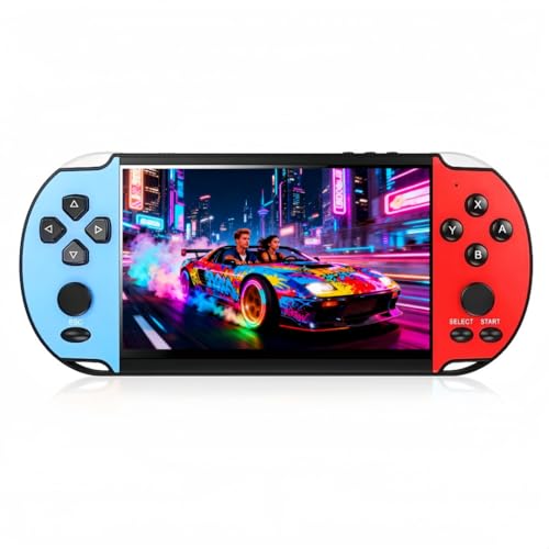 LZYCH 5,1 Pollici Console di Gioco Portatile Pi&ugrave; Simulatori Retr&ograve; Video/Musica/E-book/Output TV Game Elettronico per il Tempo Libero Interno/Esterno/Viaggio Regalo di Compleanno/Vacanza