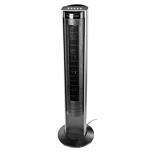 Honeywell Comfort Ventilatore a torre, 3 impostazioni di velocit&agrave;, Oscillazione a 110&deg;, Timer, Telecomando, Comandi facili da utilizzare, HO-5500