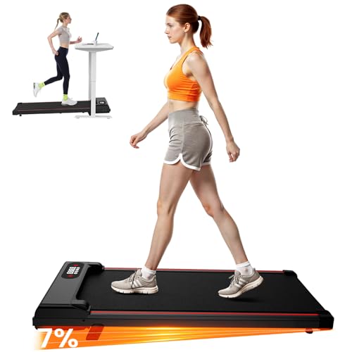 Tapis Roulant Elettrico Pieghevole Salvaspazio, Velocit&agrave; Regolabile 1-8Km/H, Walking Pad 2.5HP, Nessuna installazione richiesta, Salvaspazio, Telecomando (Nero notte)