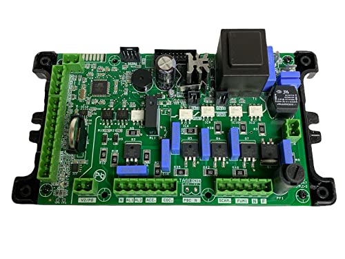 eRicambi, Scheda di Controllo Micronova I023_6 per Stufe a Pellet ad Aria Canalizzate e Idro, Sonda Fumi fino a 600&deg;C, Predisposta per Encoder, Connettore RS232