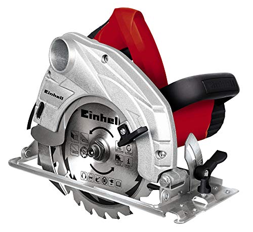 Einhell TC-CS 1200 Sega circolare manuale (tensione 230 V, 1230 W, giri al min. 5000, lama &Oslash;160 x &Oslash;16, taglio max 55 mm)