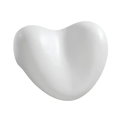 Wenko 18936100 Cuscino Testa e Cervicale Tropic Cuscino Vasca da Bagno, Pu, 20,5 x 11 x 25 cm, Bianco