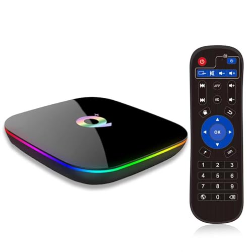 Android 10.0 TV Box, Smart TV Box 4GB RAM 32GB ROM H616 Quad-Core Cortex-A53 GPU, Box TV Android Soporte 6K Ultra HD WiFi 2.4GHz