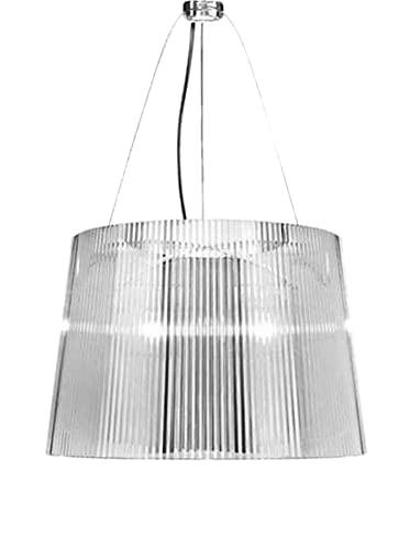 Kartell G&egrave; Lampada a Sospensione, Cristallo, Trasparente