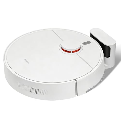 XIAOMI Robot Aspirapolvere S40C con Navigazione Laser LDS, 5000Pa Aspirapolvere Robot e Lavapavimenti, Integra di Spazzare, Aspirare, Lavare e Passare il Panno, Vacuum Controllabile Tramite App e Voce
