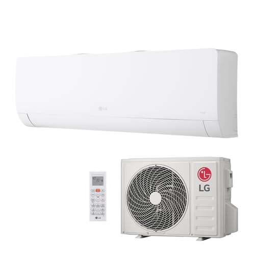 LG Climatizzatore Mono Split Libero WZ WZ12AWN.SNU1+WZ12AWU.SUU1, 12000 Btu, Condizionatore con Pompa di Calore R32, WiFi Integrato, A++/A+, Bianco Opaco