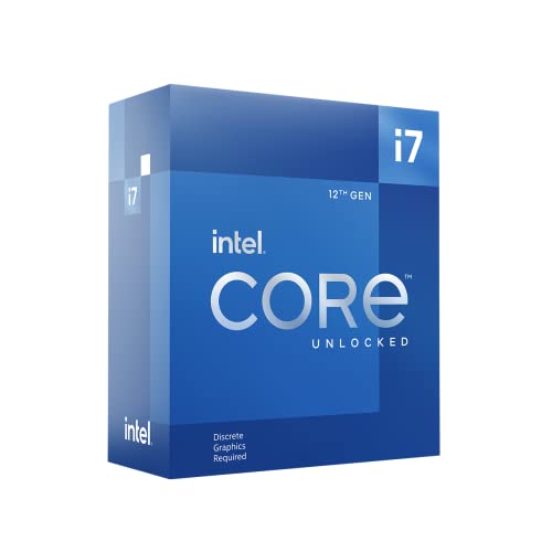 Intel&reg; Core&trade; i7-12700KF, processore desktop, per sistemi desktop 12 (8P+4E) core fino a 5,0 GHz sbloccato LGA1700 serie 600 chipset 125 W