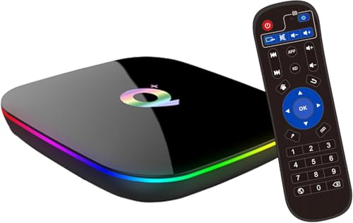 Android 10.0 TV Box, Smart TV Box with 2GB RAM 16GB ROM H616 Quadcore Cortex-A53 Mali-G31 MP2 GPU, Supporto WiFi 2.4GHz 6K Ultra HD Standard 10/100M RJ-45 Ethernet