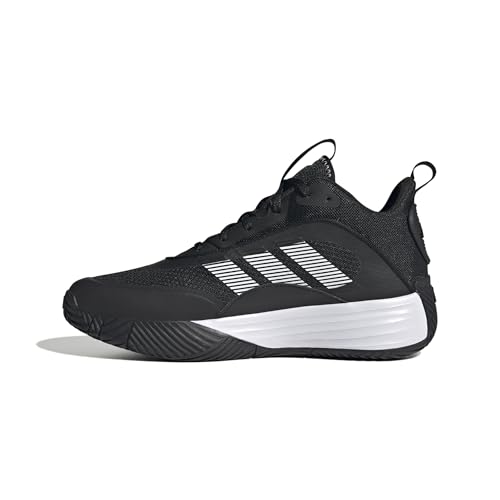 adidas Uomo Own The Game 3 Shoes, Core Black/Ftwr White/Ftwr White, 42 2/3 EU