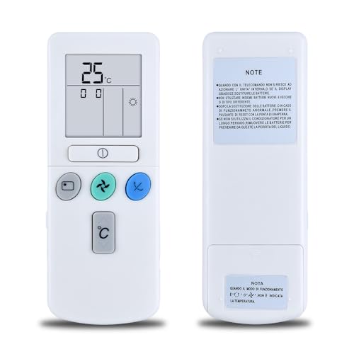 WKOLF RAR-3U4 - Telecomando di ricambio per condizionatore d'aria Hitachi A/C RAR-3U1 RAR-3U3 RAR-2P2 RAR-3U2 RAR-52P1 RAR-2A1 RAR-2SP1 RAR-52P2 RAR- 2P1 RAS-8 000YHA RAR-3V2 RAR-2P1