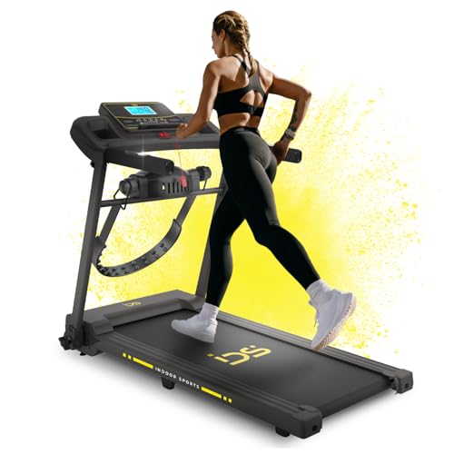 IDS Tapis Roulant Elettrico G20 DUAL, 2 in 1 Con Fascia Glutei Rassodante, Tonifica & Rassoda, Pieghevole, Tapis Roulant Salvaspazio, ASSISTENZA e GARANZIA ITALIA