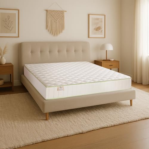 Farmarelax - Materasso Memory Una Piazza e Mezza 120x190, Alto 20 cm, Alleviamento punti di pressione, Ortopedico, Antiacaro, Anallergico e Antibatterico, 100% Made in Italy