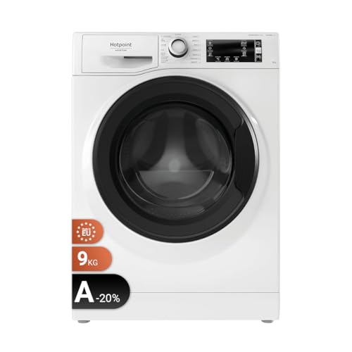 Hotpoint Ariston NBT 948 WM A IT Lavatrice a Libera Installazione a Carica Frontale, 9 kg