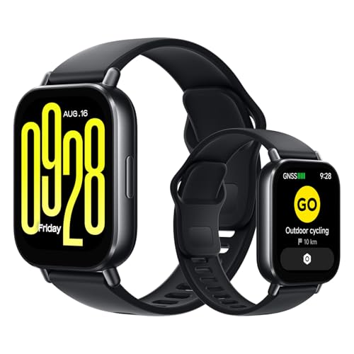 XIAOMI Redmi Watch 5 Active, Smartwatch con display LCD 2", Chiamate Bluetooth, Autonomia 18 giorni, Resistenza Acqua 5ATM, Monitoraggio Frequenza Cardiaca e SpO2, 140+ modalit&agrave; Fitness, Nero