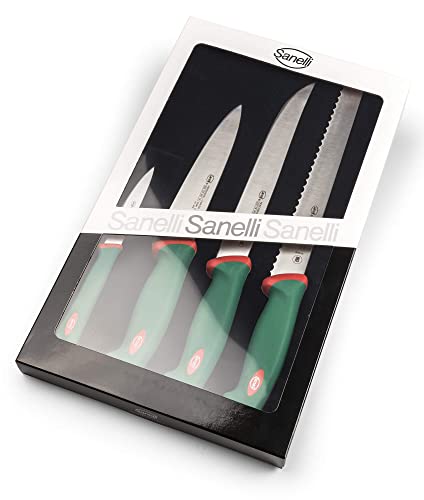 Sanelli 909604 Confezione Coltelli Chef 4 Pezzi