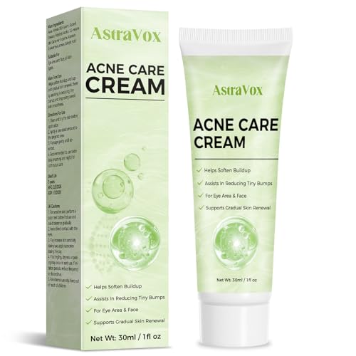 Crema Brufoli Viso, Crema Acne Potentissima, Combatte Efficacemente Acne, Brufoli e Punti Neri, Lenisce Rapidamente Gli Arrossamenti Cutanei, Adatto a Tutti i Tipi di Pelle, Ingredienti Delicati
