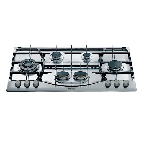 Hotpoint Ariston - Piano cottura a gas PHN 962 TS/IX/HA finitura inox da 90cm