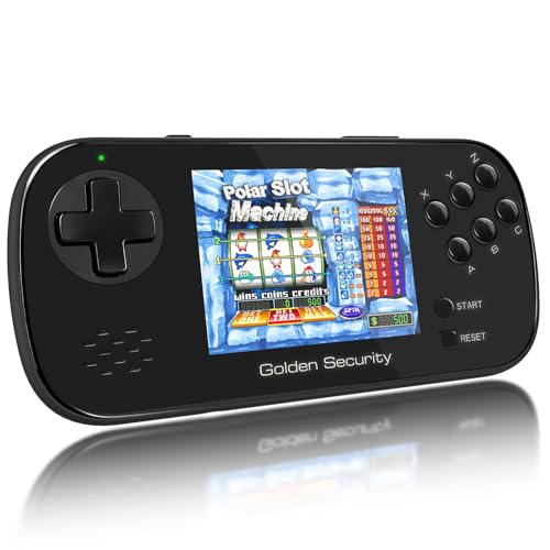 Gioco Per Bambini Con Schermo da 3,5" Grande, Preinstallato Con 156 Giochi HD Classici Retr&ograve;, Console Portatile Con Batteria Ricaricabile, Regalo Elettronico Arcade Mini per Ragazzi e Ragazze (nero)
