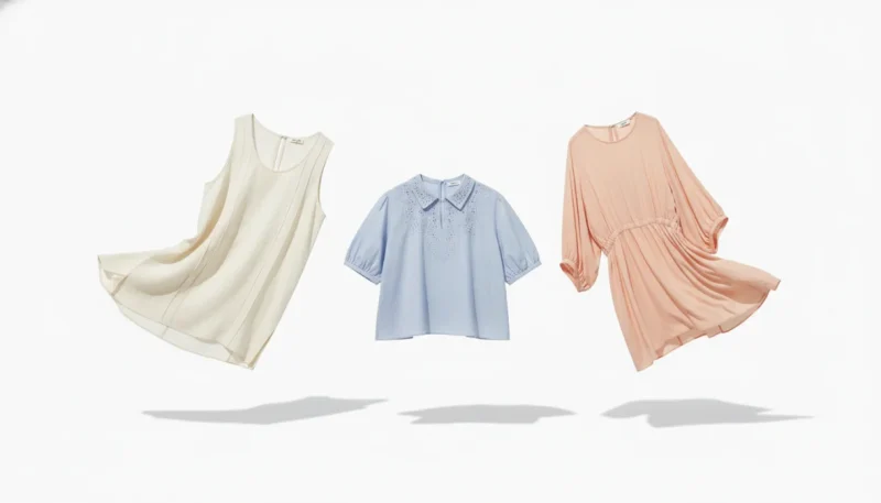 Collezione di bluse donna estive leggere e fresche in diversi stili e tessuti