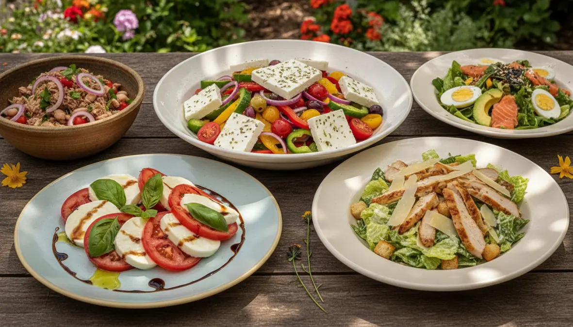 Ricette insalate estive con verdure fresche e proteine