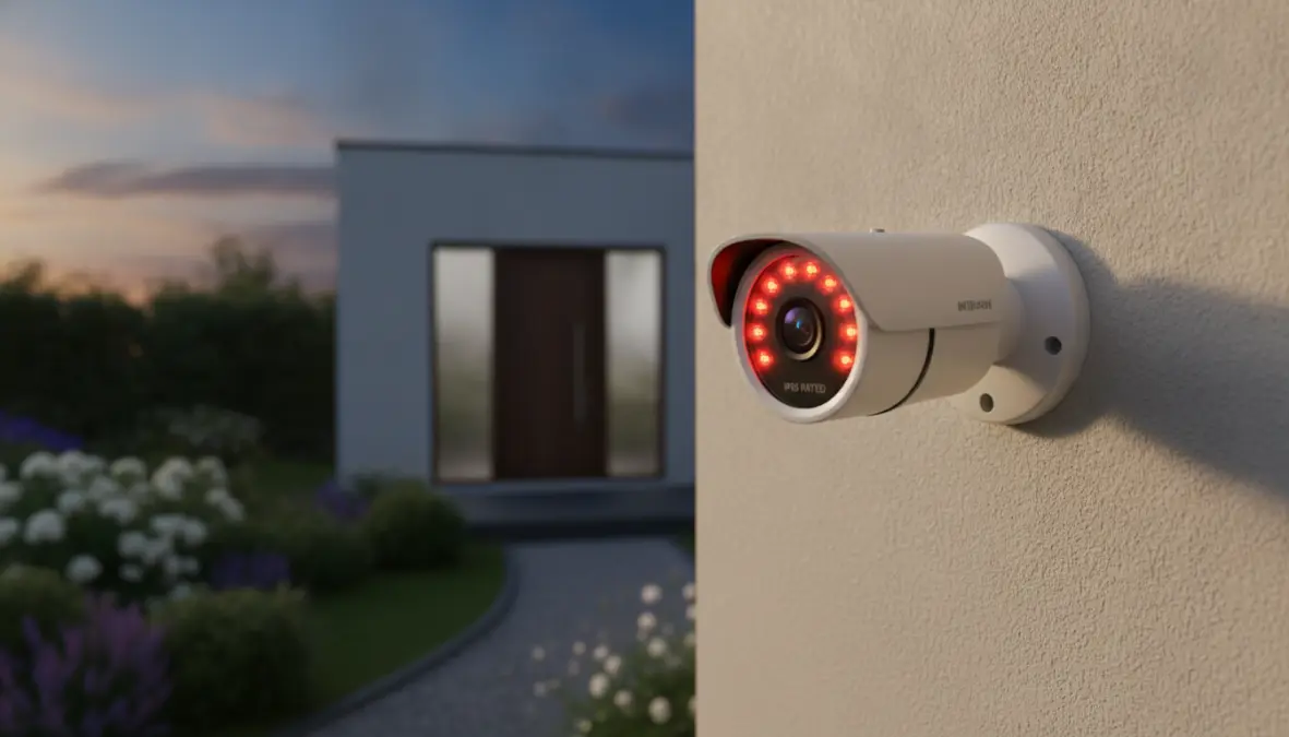 Telecamera WiFi per esterno con visione notturna infrarossi e protezione IP66