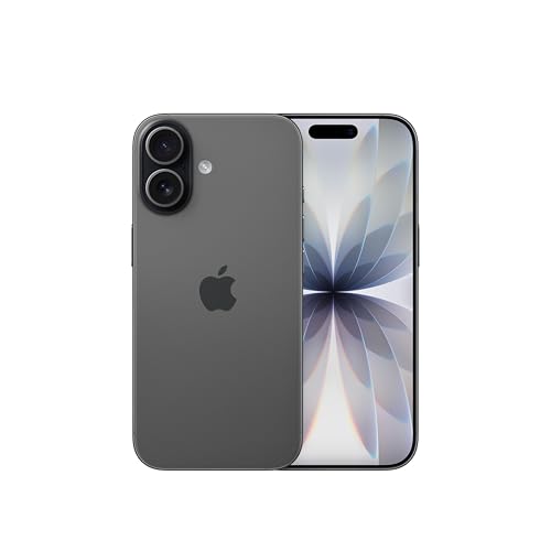 Apple iPhone 17 256 GB: display 6,3" con ProMotion, chip A19, fotocamera frontale Center Stage per selfie di gruppo pi&ugrave; facili, pi&ugrave; resistenza ai graffi, un giorno intero di batteria; Nero