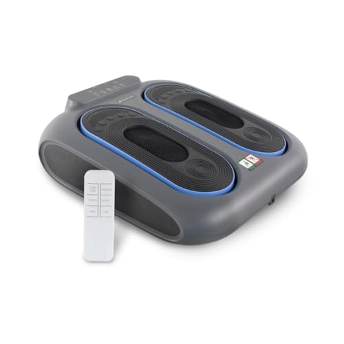 Mobiclinic&reg; fitness, Massaggiatore per piedi elettrico, 10 livelli di vibrazione, 5 programmi, Timer, Vibrolegs, Vibromassaggiatore, Pedana vibrante, Telecomando e display led, Vibfit