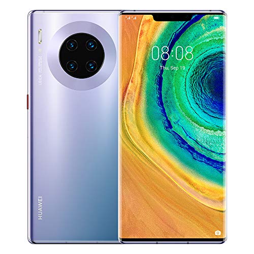 HUAWEI Mate 30 Pro Space Silver, Quadrupla Fotocamera 40+40+8MP e Sensore TOF 3D, Display Horizon 6.58", Space Silver, HUAWEI Mobile Services (HMS) anzich&eacute; i Google Mobile Services (GMS) [ITALIA]